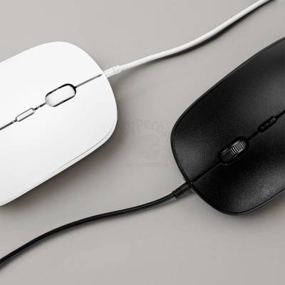Mouse Óptico com Fio 1,5m com Botão DPI Personalizado