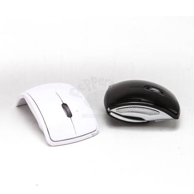 Mouse Wireless Dobrável 2.4GHz com Adaptador USB Personalizado