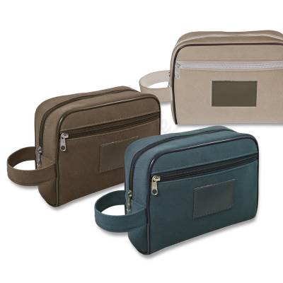 Necessaire De Couro Sintético De Búfalo Promocional