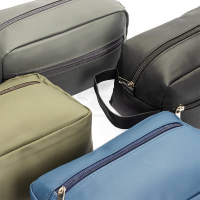 Necessaire em Couro Sintético Impermeável 24 cm Personalizada