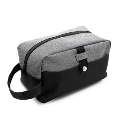 Necessaire em Nylon México com Bolso Frontal e Alça Lateral Personalizada