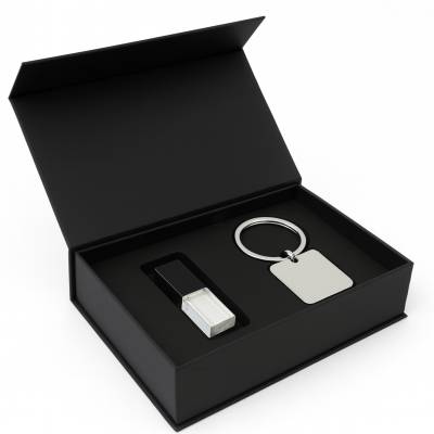 Pen Drive com Chaveiro de Metal e ABS Personalizado