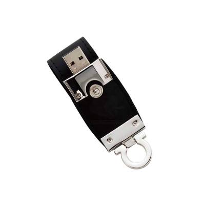 Pen Drive Couro Personalizado para dar de Brinde