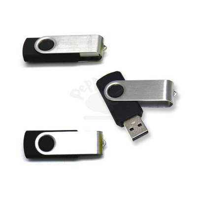 Pen Drive SM Preto Personalizado