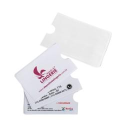 Porta Cartão em PVC 60x92mm Personalizado