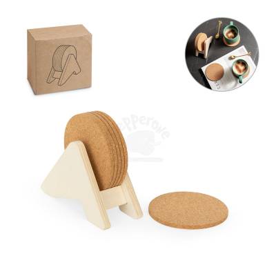 Porta Copos em Madeira Personalizável