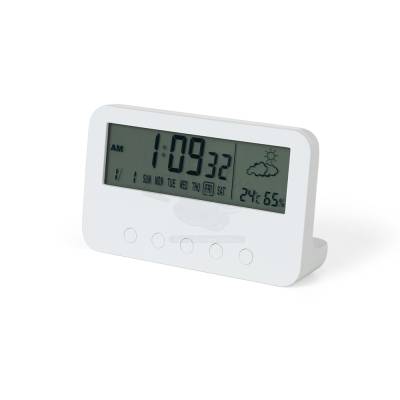 Relógio de Mesa Digital com Alarme e Termômetro Personalizado