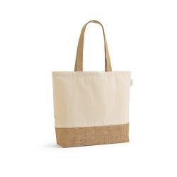 Sacola em Algodão Reciclado Base Juta para Personalização