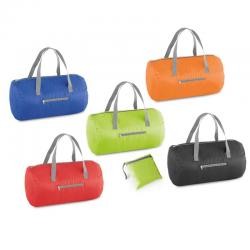 Sacola Esportiva Dobrável em Ripstop 210D com Bolsos Personalizada