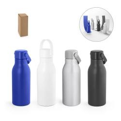 Squeeze de Alumínio 700 ml com Tampa em PP e Pega de Silicone Personalizado