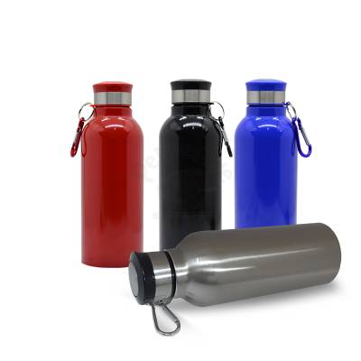 Squeeze de Metal Inox 700ml com Mosquetão Personalizado
