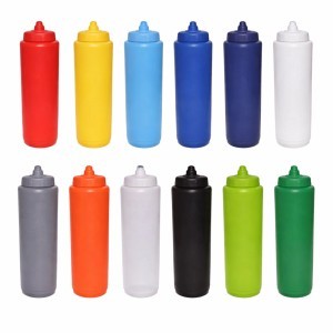 Squeeze de Plástico 1L com Bico Automático Personalizado