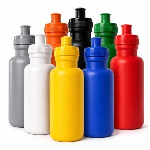 Squeeze de Plástico 500ml com Tampa Rosqueável e Bico Dosador Personalizado