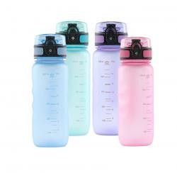 Squeeze Plástico 550ml com Trava e Alça de Nylon Personalizado