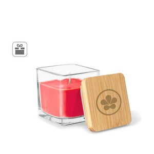 Vela aromática de 50g Personalizável (53x53x57mm)